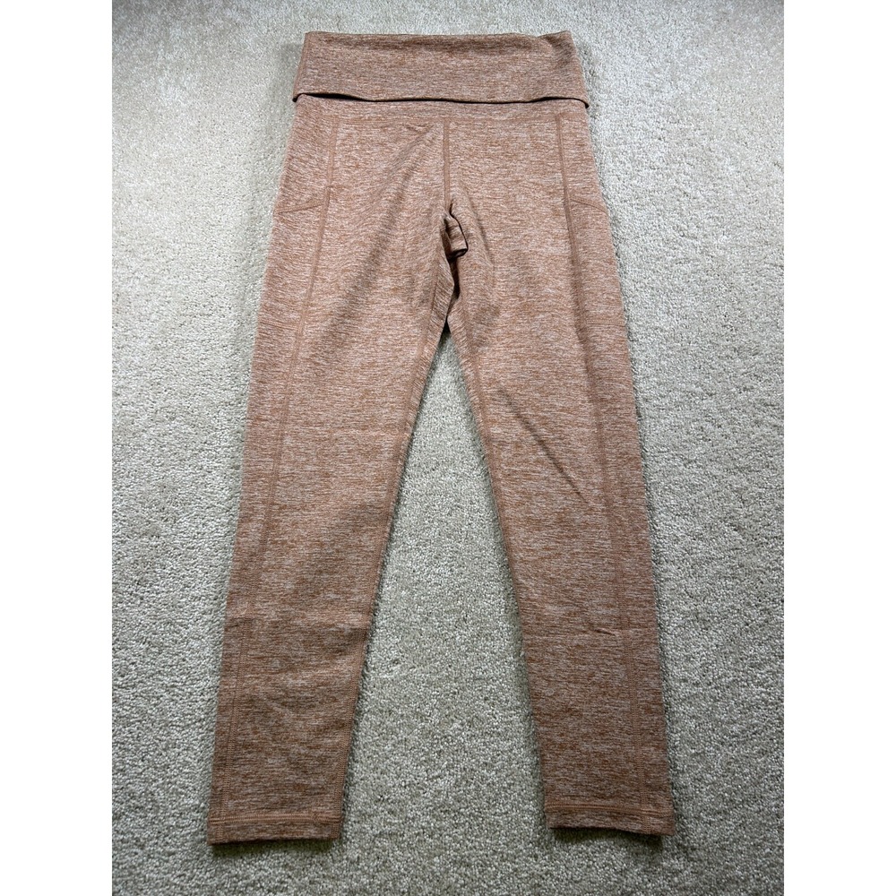 Offline By Aerie Womens Size M Foldover Hi-Rise Short Brown New